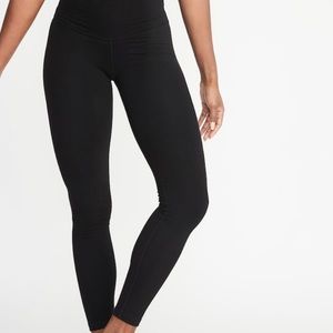 Old Navy Go Dry High Waisted Leggings Black